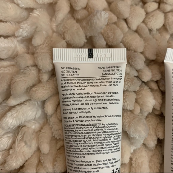 Verb ghost hair mask travel size 2x tubes - Picture 3 of 7
